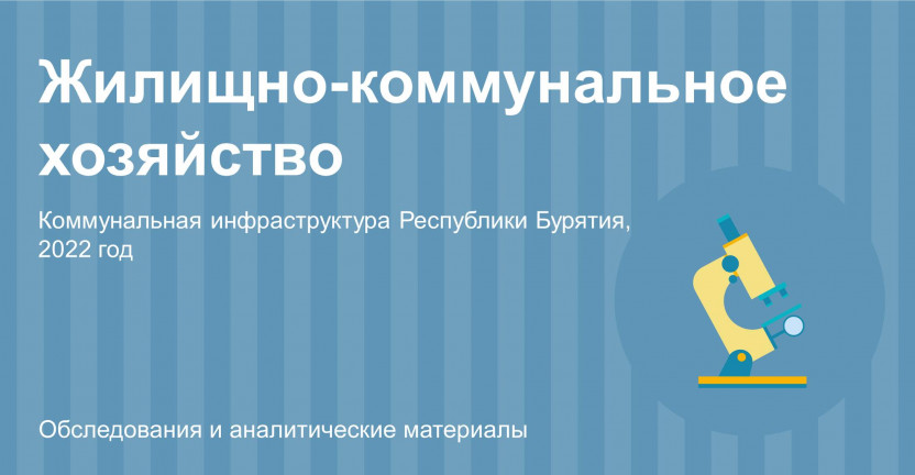 Состояние коммунальной инфраструктуры Республики Бурятия